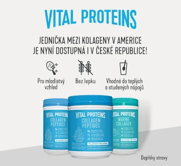 Vital Proteins - jednička mezi kolageny v USA je nyní dostupná i v ČR