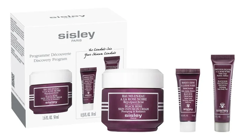 Sisley Black Rose Skin Infusion Cream Discovery Program sada 3 ks