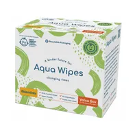 Aqua Wipes 100% rozložitelné ubrousky 99 % vody