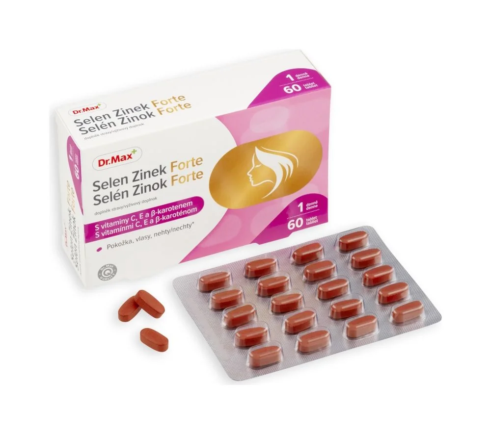 Dr. Max Selen Zinek Forte 60 tablet