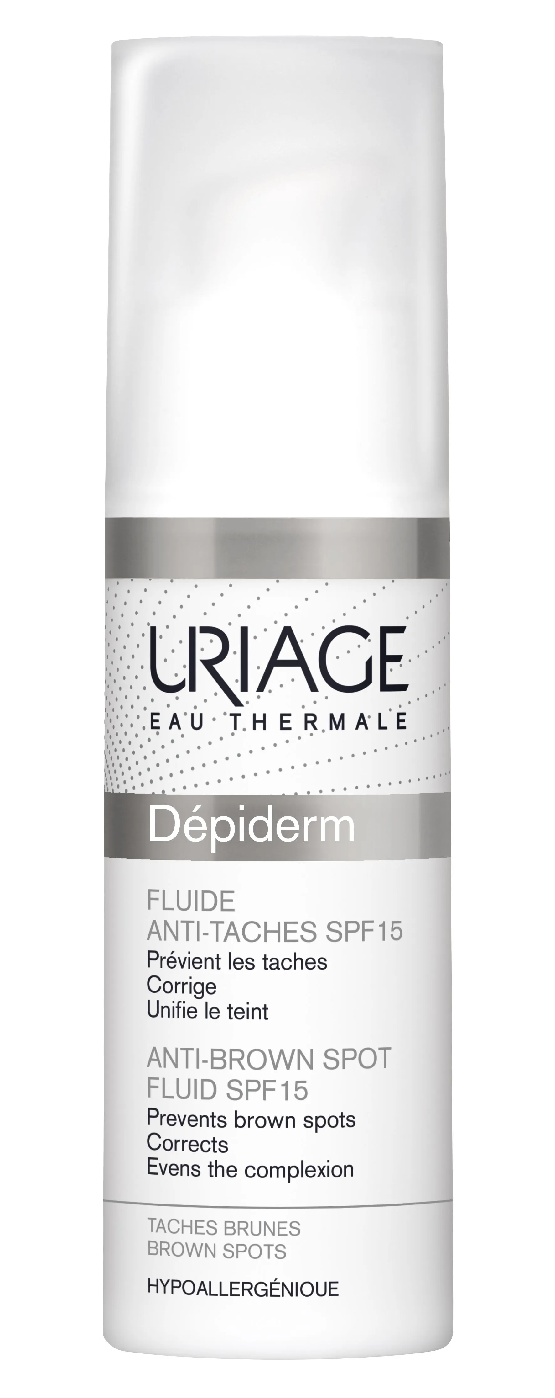 Uriage Depiderm Depigmentační fluidní krém SPF 15 30 ml