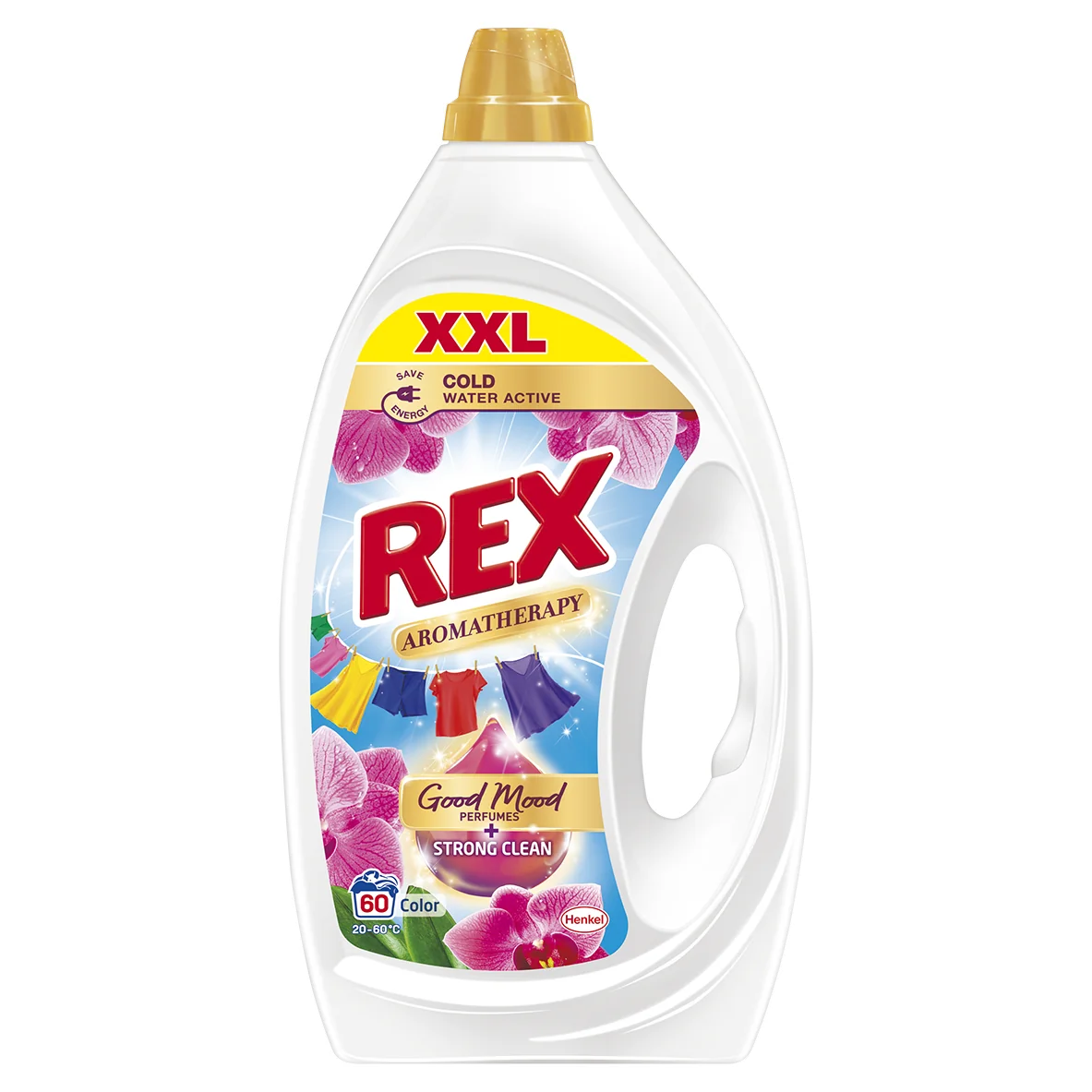 Rex Prací gel Aromatherapy Orchid Color 60 dávek