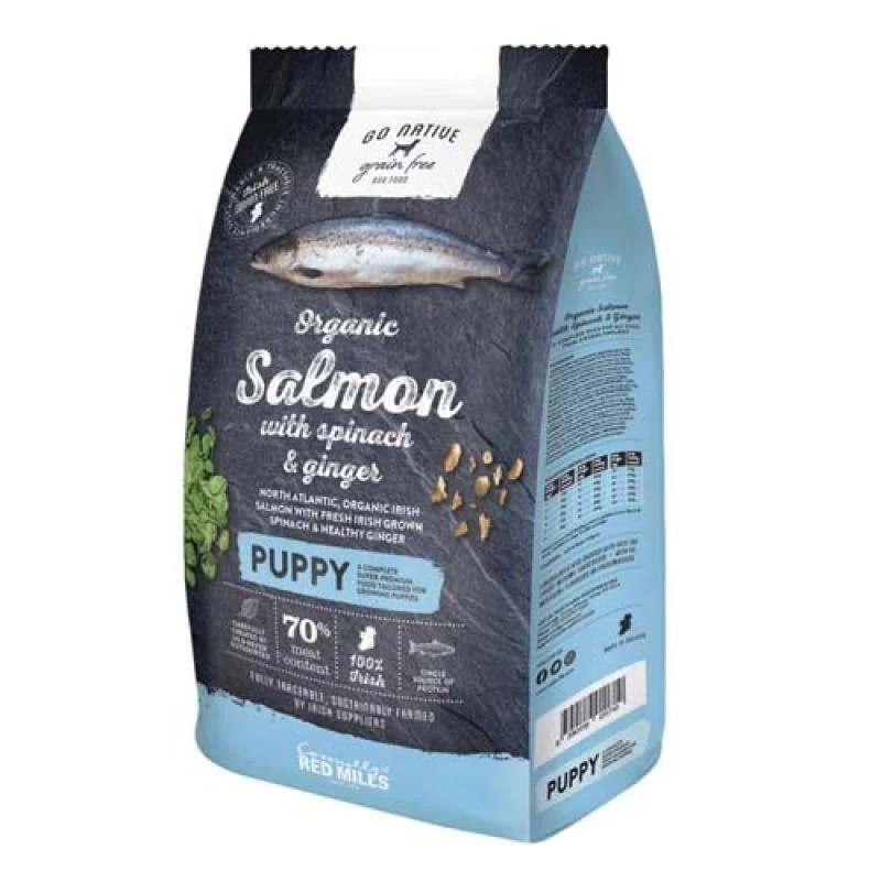 Go Native Puppy Salmon with Spinach and Ginger 4kg ultraprémiové krmivo pro štěňata s