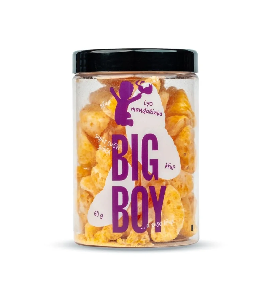 BIG BOY Mandarinka lyofilizovaná 60 g