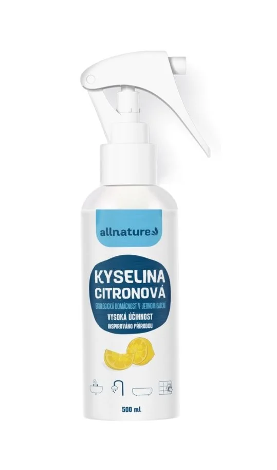 Allnature Kyselina citronová sprej 500 ml