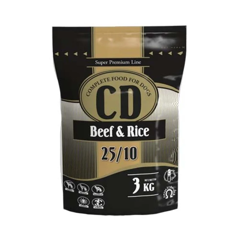 Delikan CD Beef and Rice 25/10 3kg 