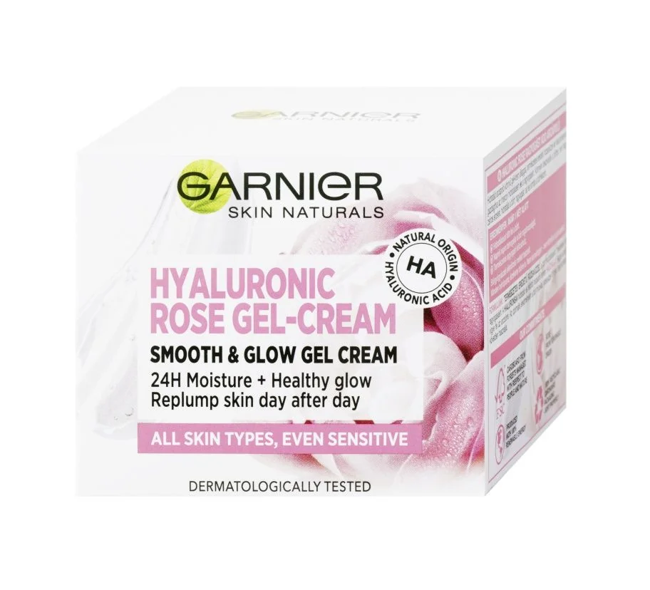 Garnier Skin Naturals Hyaluronic Rose hydratační a rozjasňujicí krém 50 ml