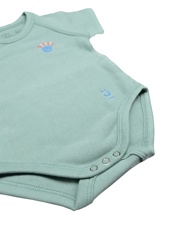 J BIMBI Warm Rostoucí body 0-36m 1 ks eucalyptus