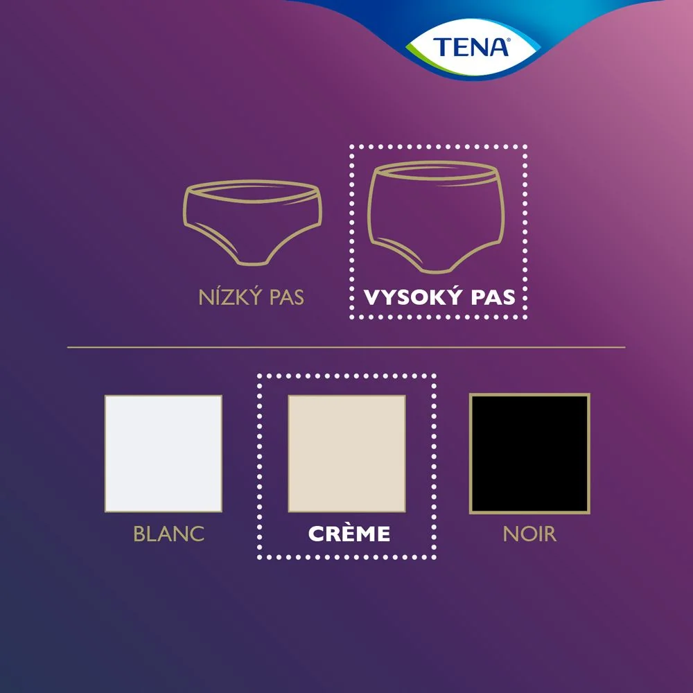 Tena Lady Pants Plus Creme Large inkontinenční kalhotky 8 ks