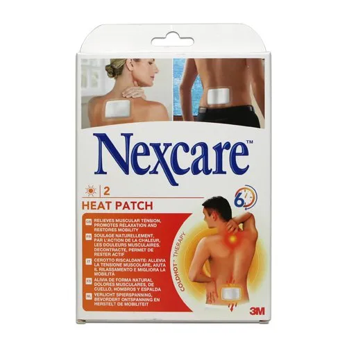 3M Nexcare Hřejivá náplast 95 x 130 mm 2 ks