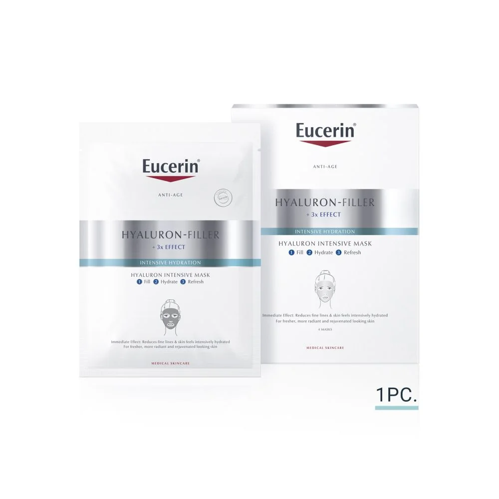 Eucerin Hyaluron-Filler + 3x Effect hyaluronová intenzivní maska 1 ks