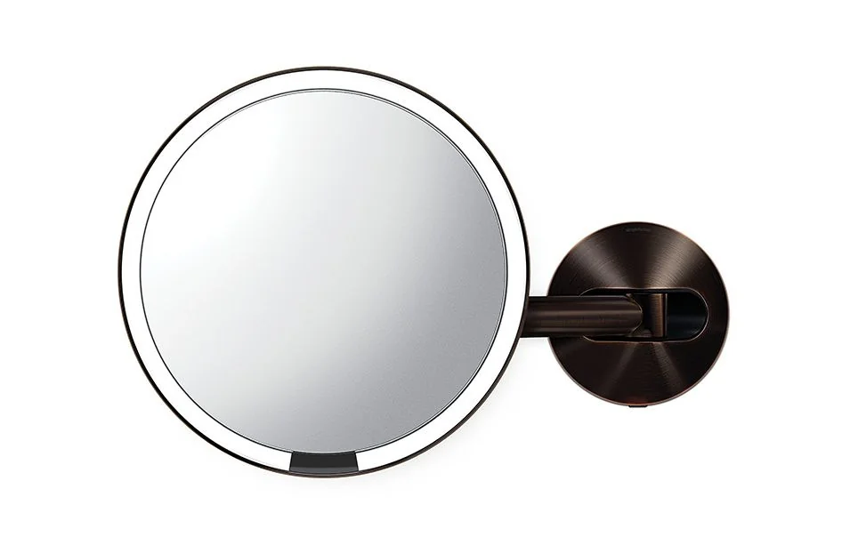 Simplehuman Sensor LED kosmetické zrcátko dark bronz ocel