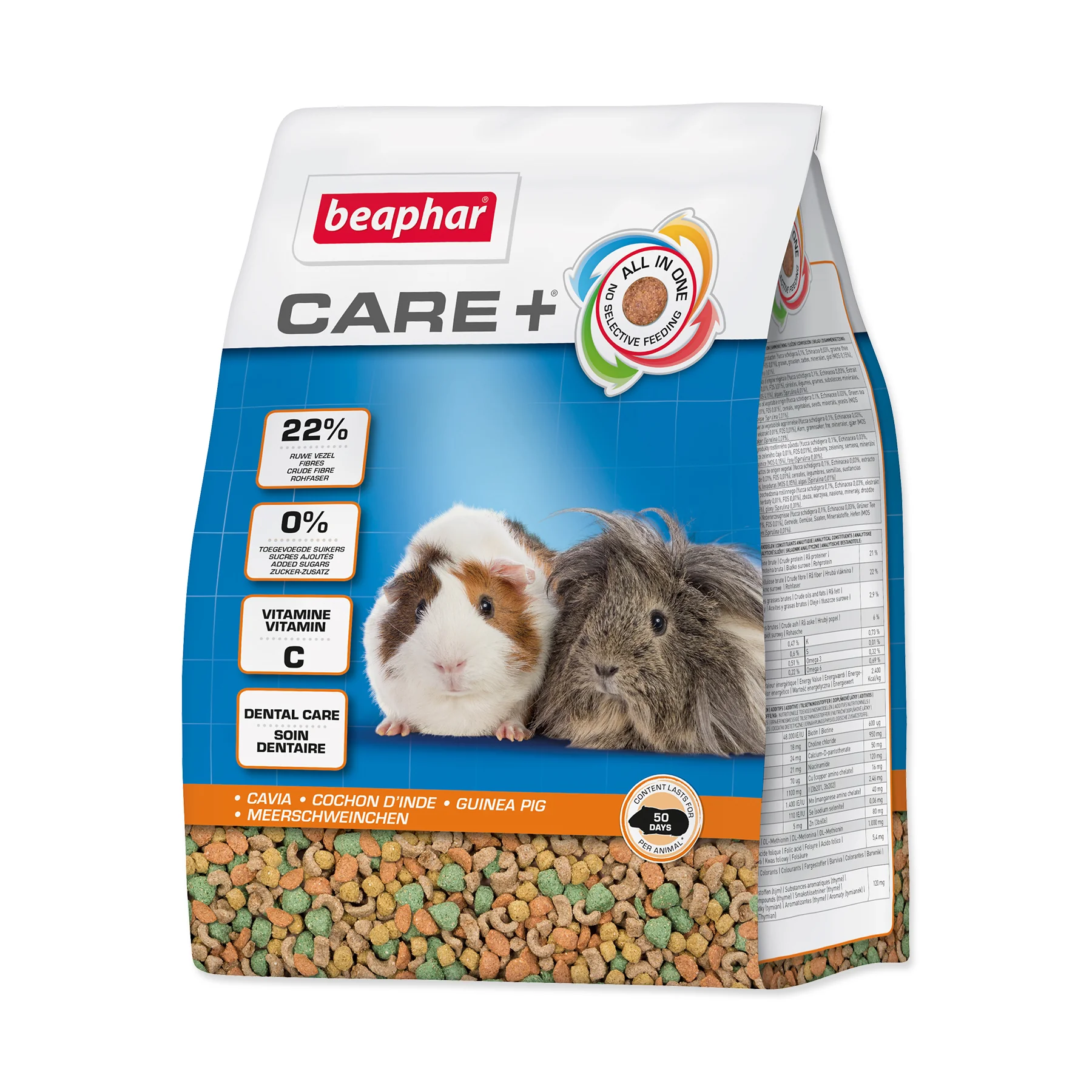 Beaphar Krmivo CARE+ morče 1,5 kg