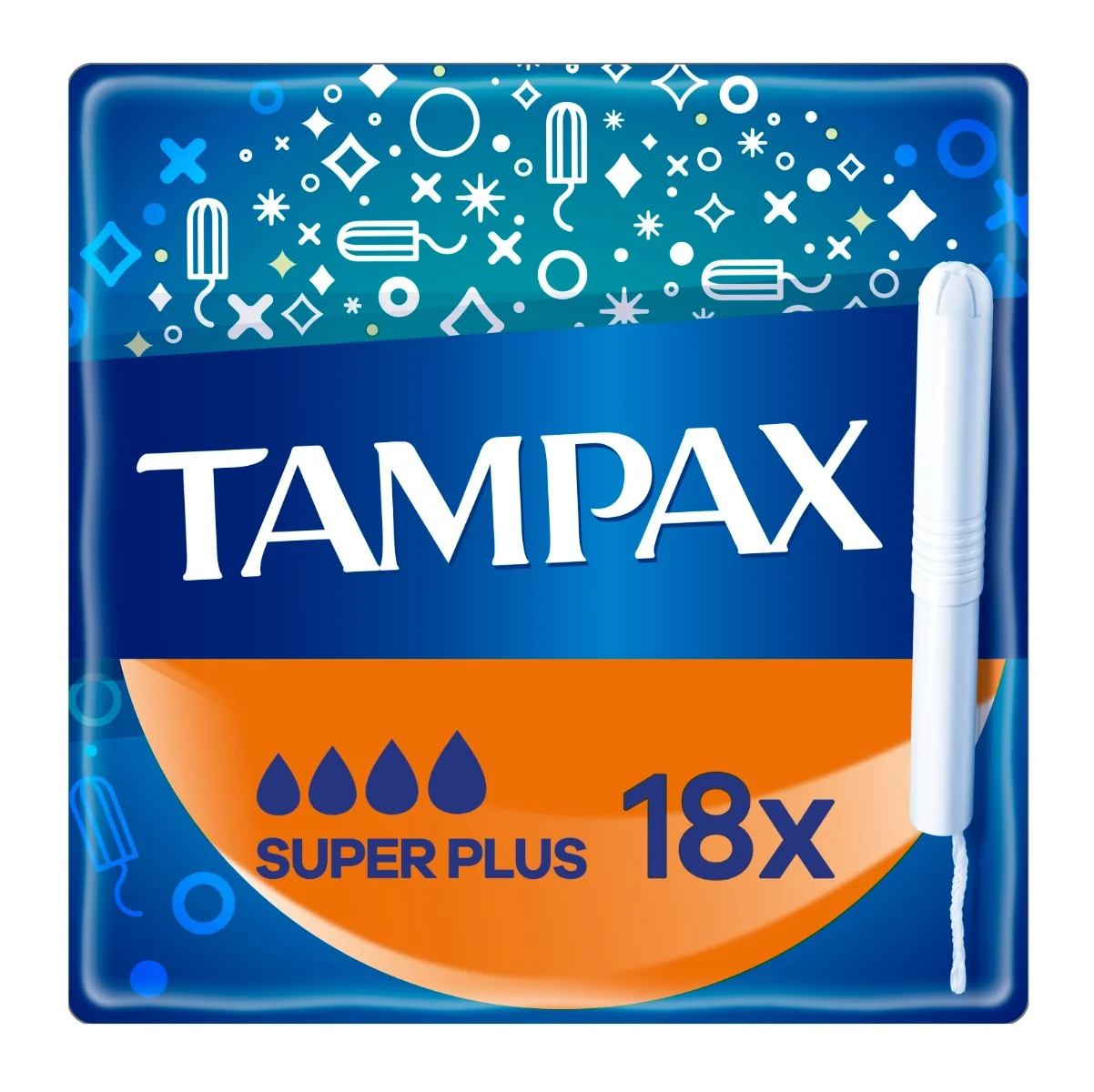 Tampax Super Plus tampony 18 ks