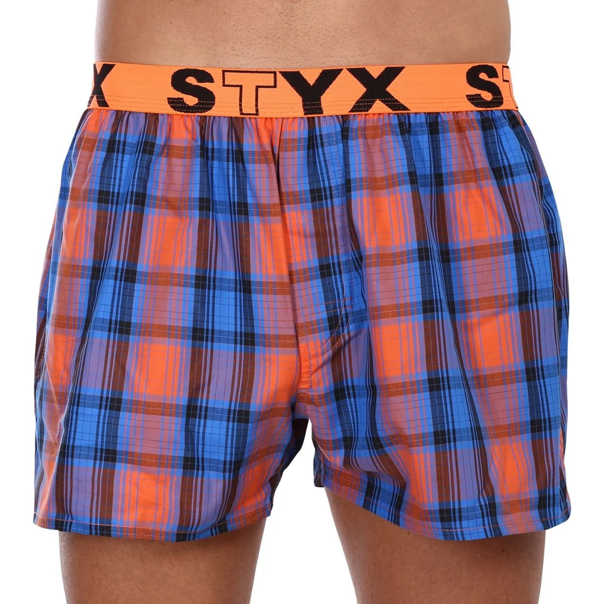 Styx 3PACK pánské trenky sportovní guma vícebarevné (3B100619) XL 