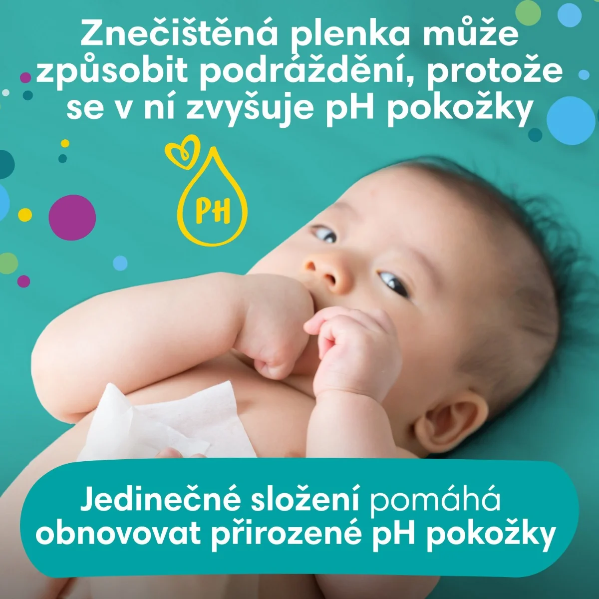 Pampers Fresh Clean vlhčené ubrousky 12x52 ks