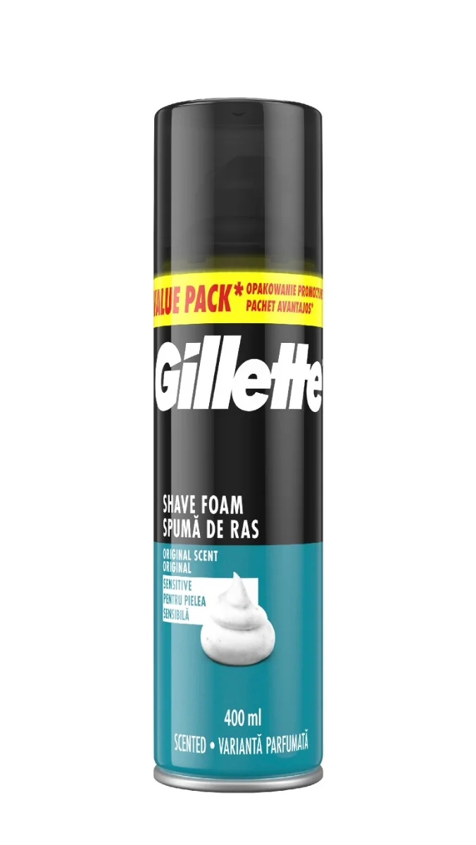 Gillette Sensitive Pěna na holení 400 ml