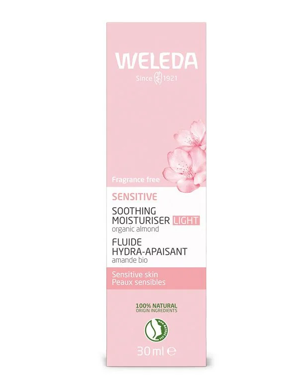 Weleda Zklidňující pleťový krém Sensitive Light 30 ml