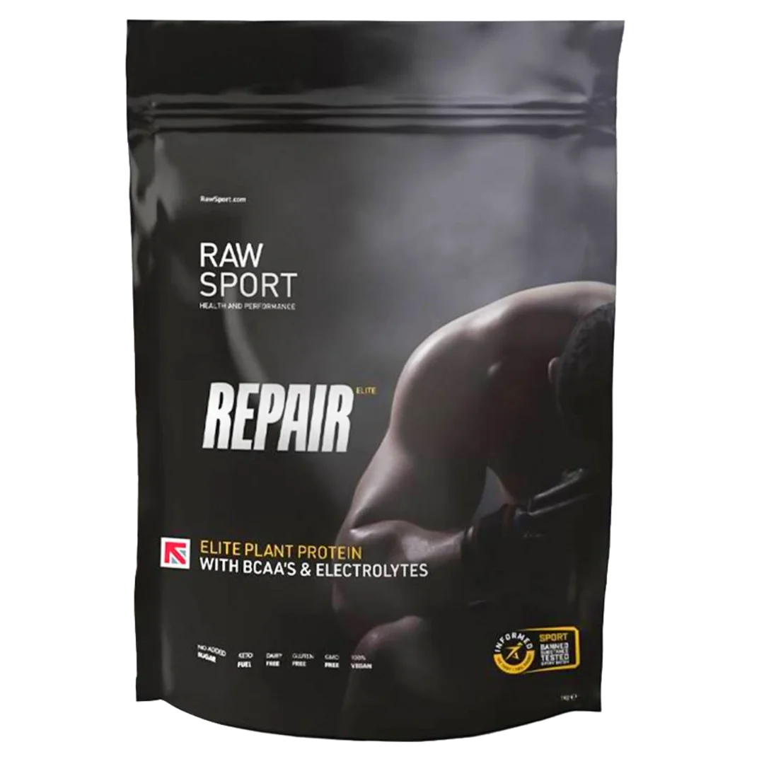 Raw Sport Elite Repair Plant Protein 1kg - vanilka, skořice