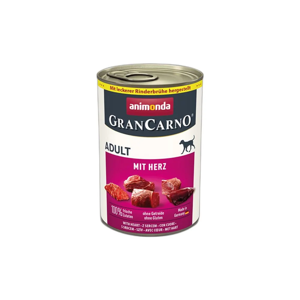 Animonda GranCarno hovězí/srdce 400 g