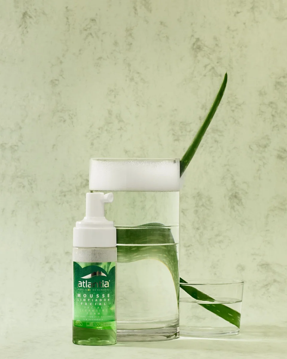 Atlantia Aloe Vera Čisticí pěna na obličej 150 ml