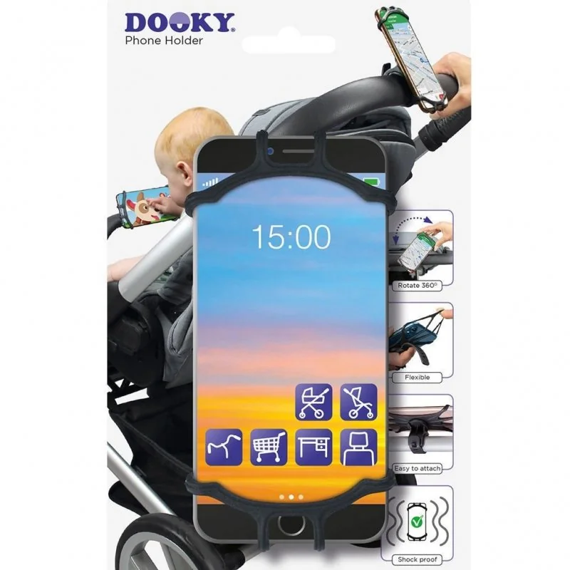 Dooky univerzální držák na mobilní telefon Black