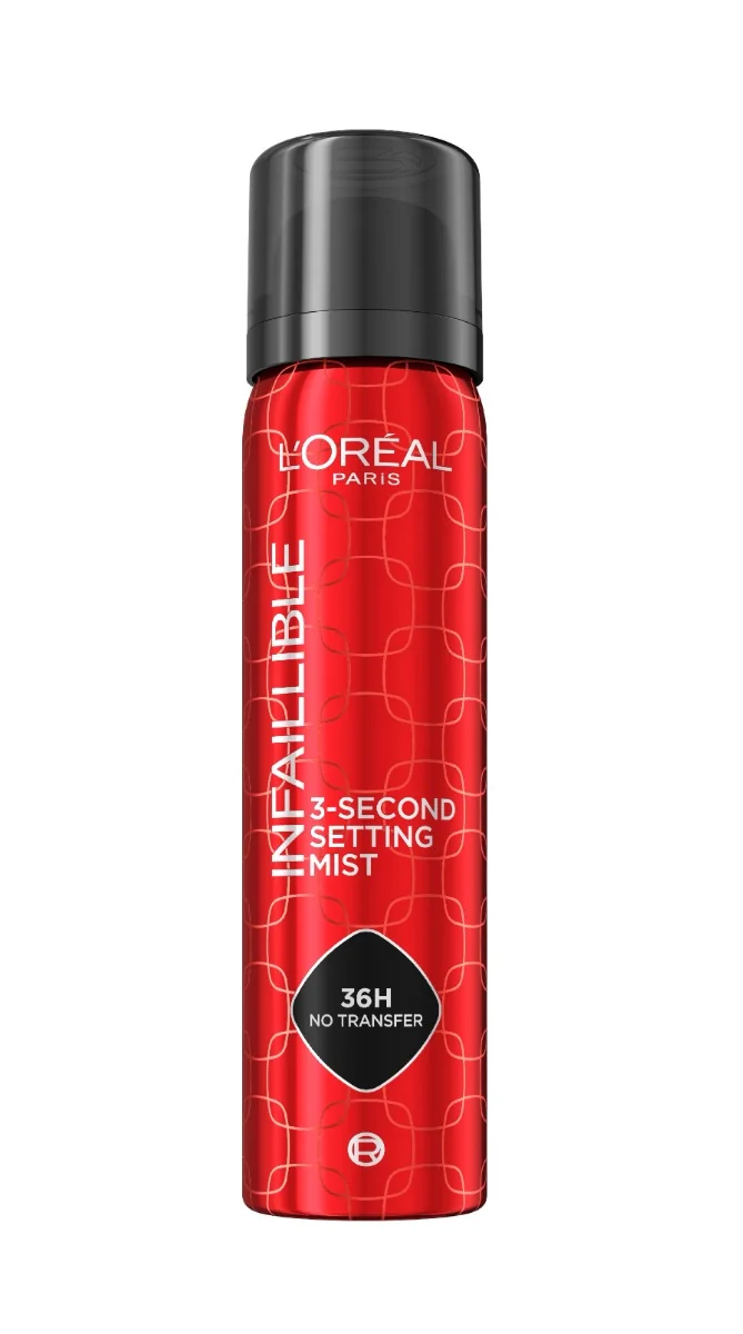 Loréal Paris Infaillible 3 Second Setting Mist fixační sprej 75 ml