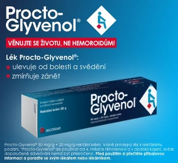 Věnujte se životu, ne hemoroidům – Procto Glyvenol