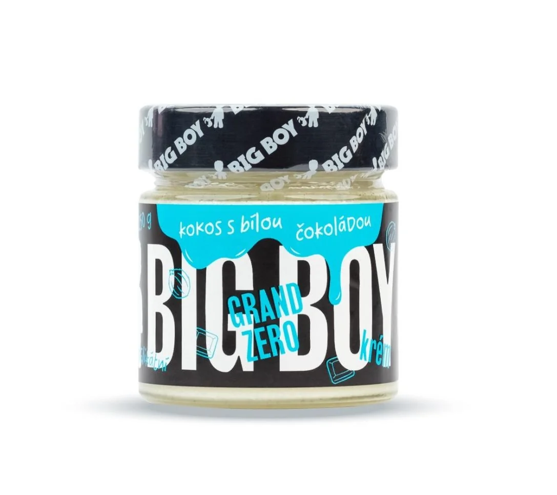 BIG BOY Grand Zero s bílou čokoládou a kokosem 250 g