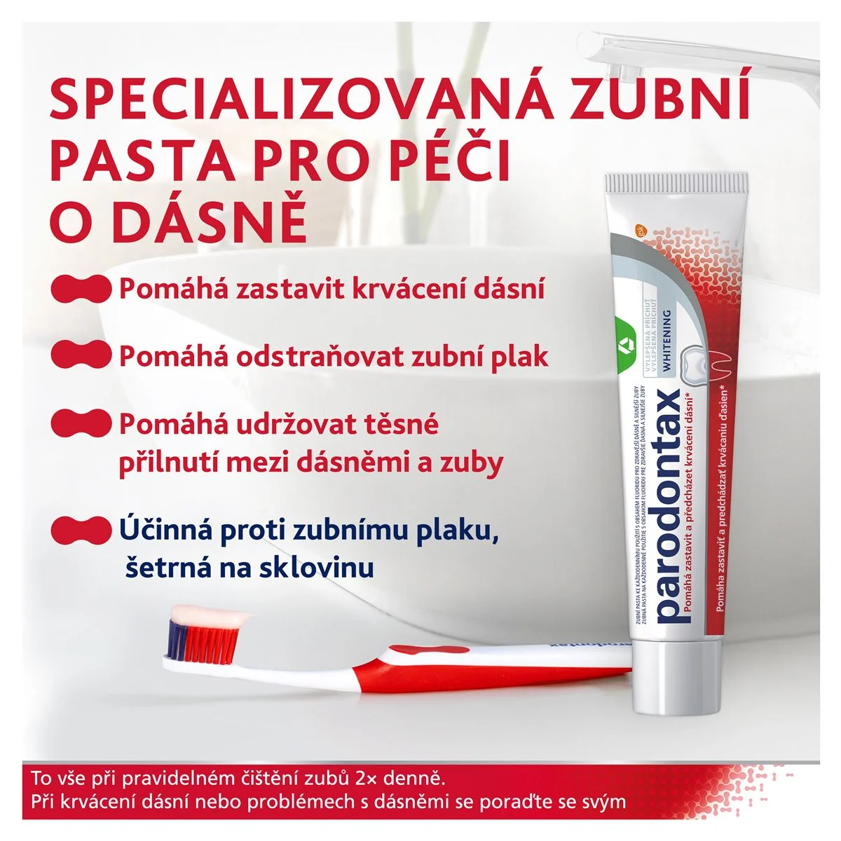 Parodontax Whitening zubní pasta 75 ml