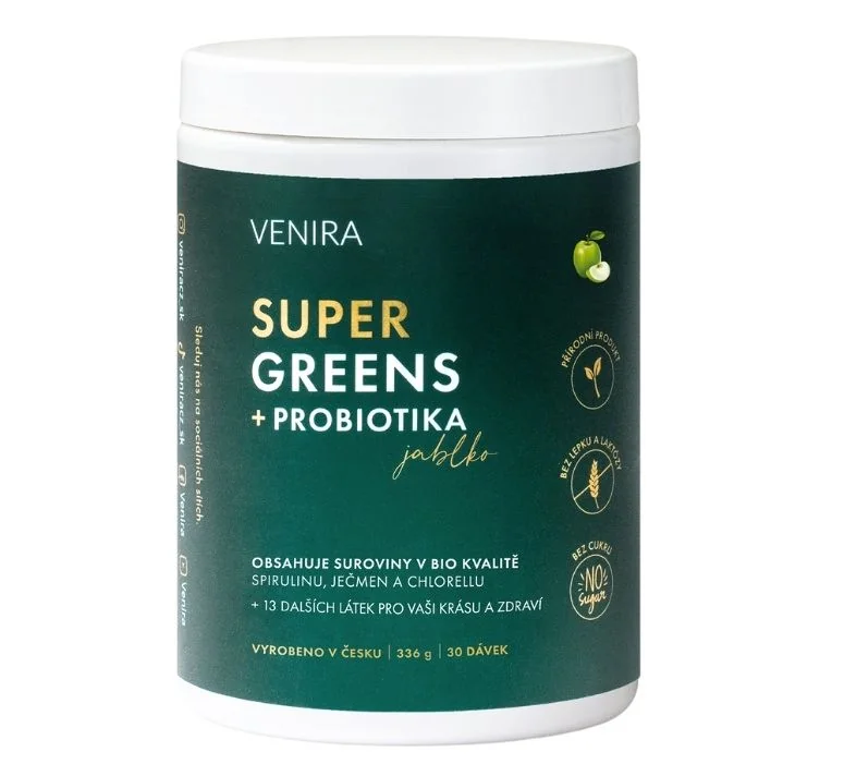 Venira Super Greens 336 g jablko