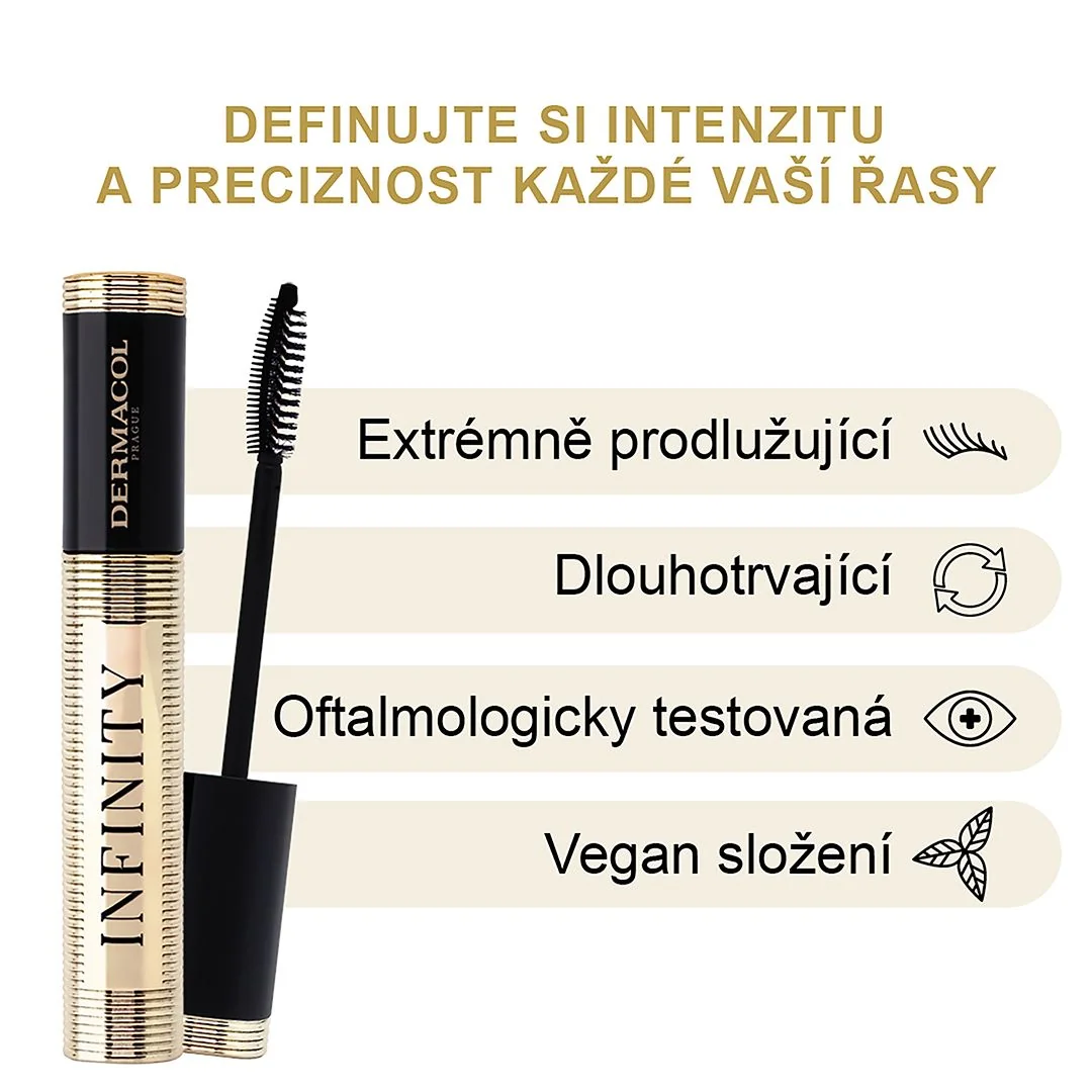 Dermacol Infinity řasenka 6 ml