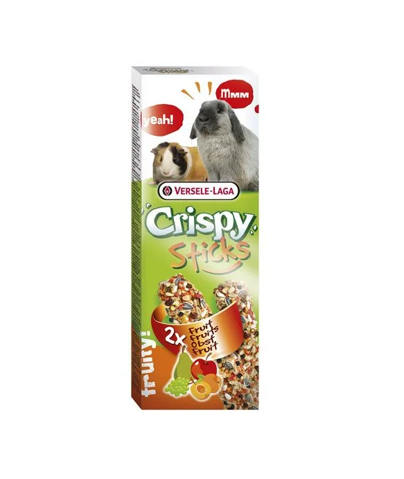 Versele Laga Crispy králík a morče tyčinky s ovocem 110 g 2 ks