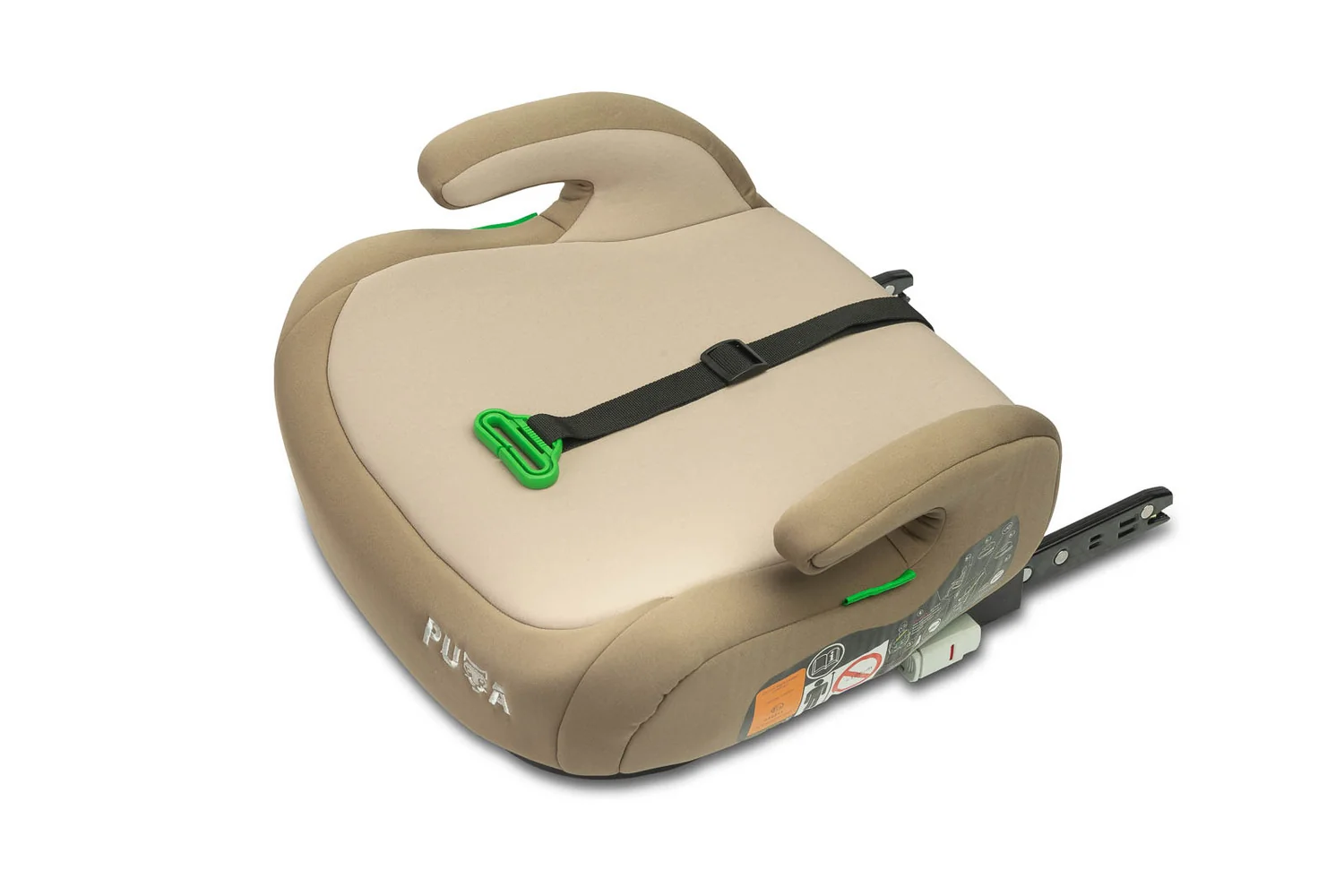 Caretero Podsedák do auta, isofix I-SIZE Puma - béžový 