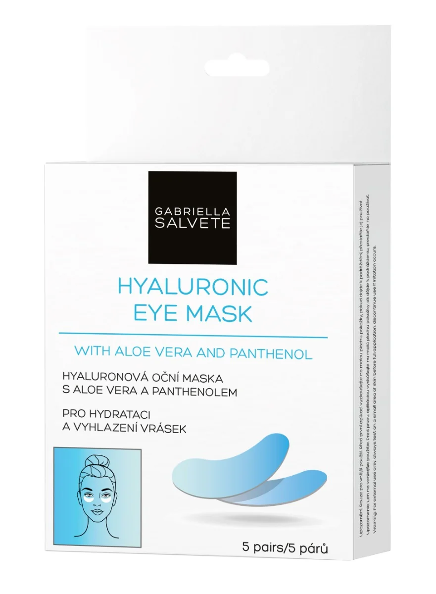 Gabriella Salvete Eye Mask Hyaluronic oční maska 5 párů