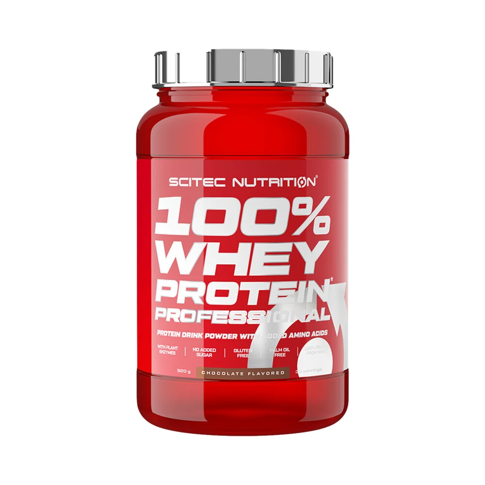 Scitec Nutrition 100% Whey Protein Professional 920g - jahoda