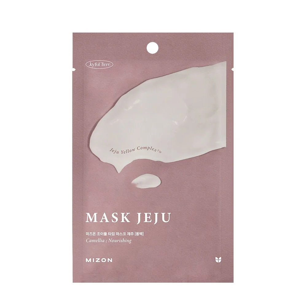 Mizon Joyful Time Mask Jeju Camellia pleťová maska 23 g