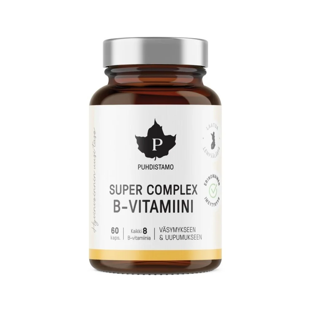 Puhdistamo Super Vitamin B Complex 60 kapslí