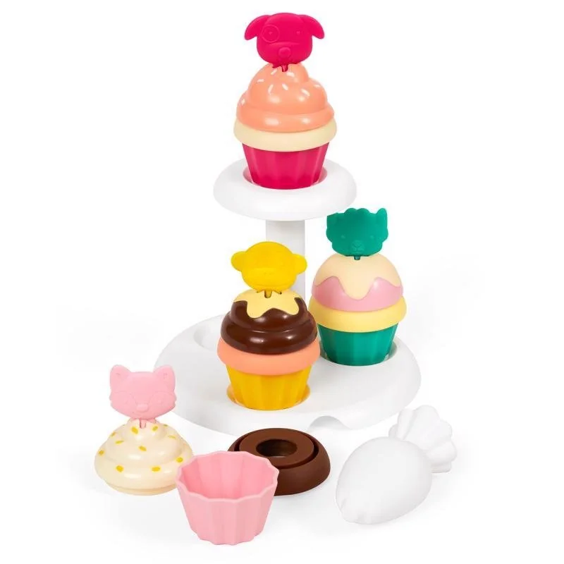 SKIP HOP Zoo stohovací Cupcakes s měnícími se barvami 3r+ 