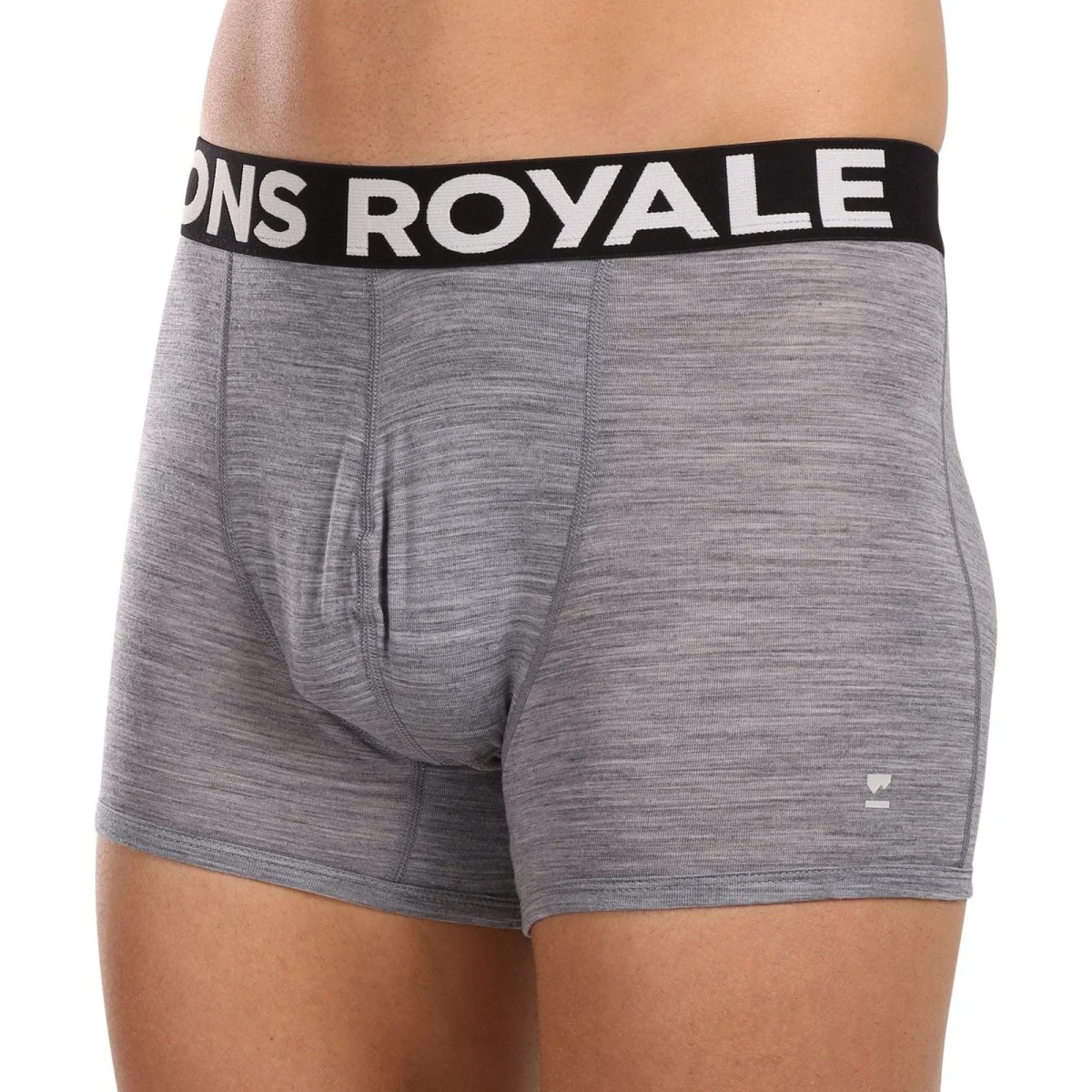 Mons Royale Pánské boxerky šedé (100087-2169-710) XXL 