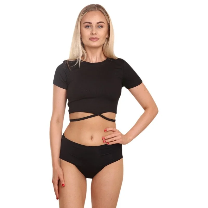 Bodylok Menstruační kalhotky Mystery Black střední menstruace (BD229911) L 