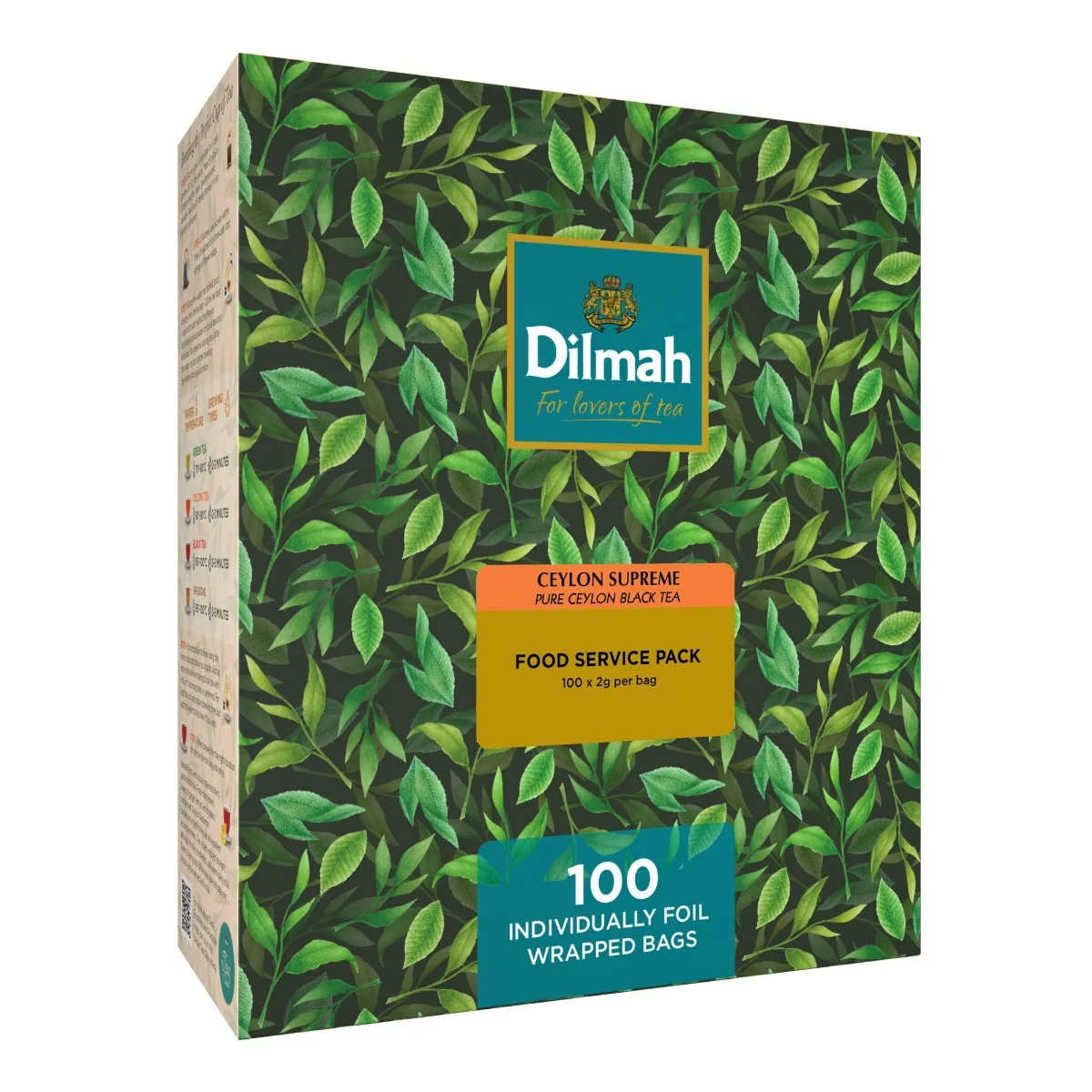 Dilmah Černý čaj Ceylon Supreme nálevové sáčky 100x2 g