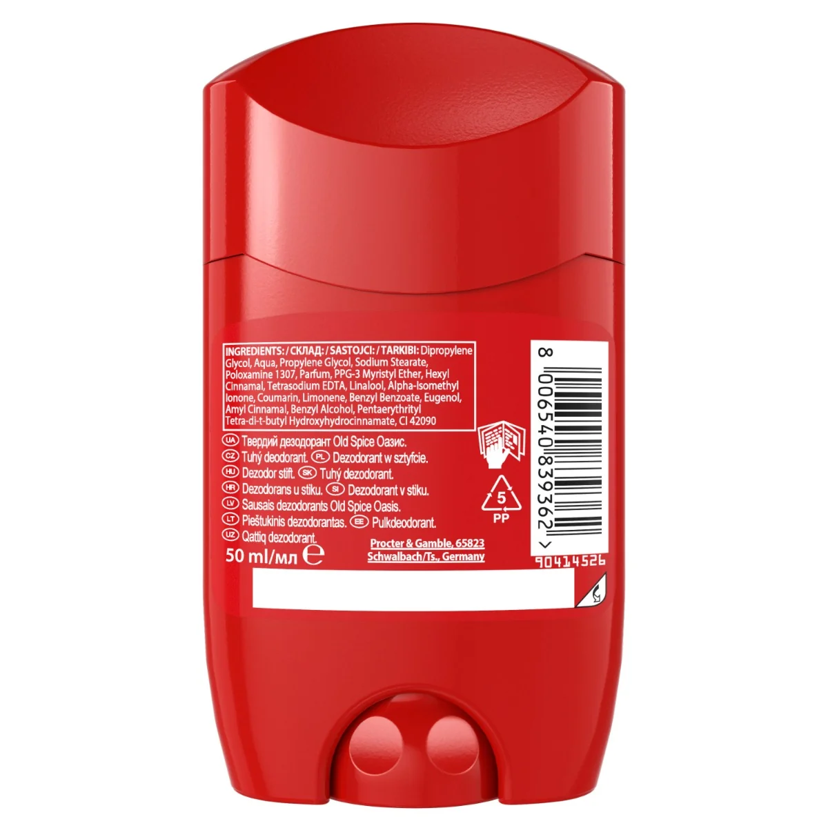 Old Spice Oasis Pánský tuhý deodorant 50 ml