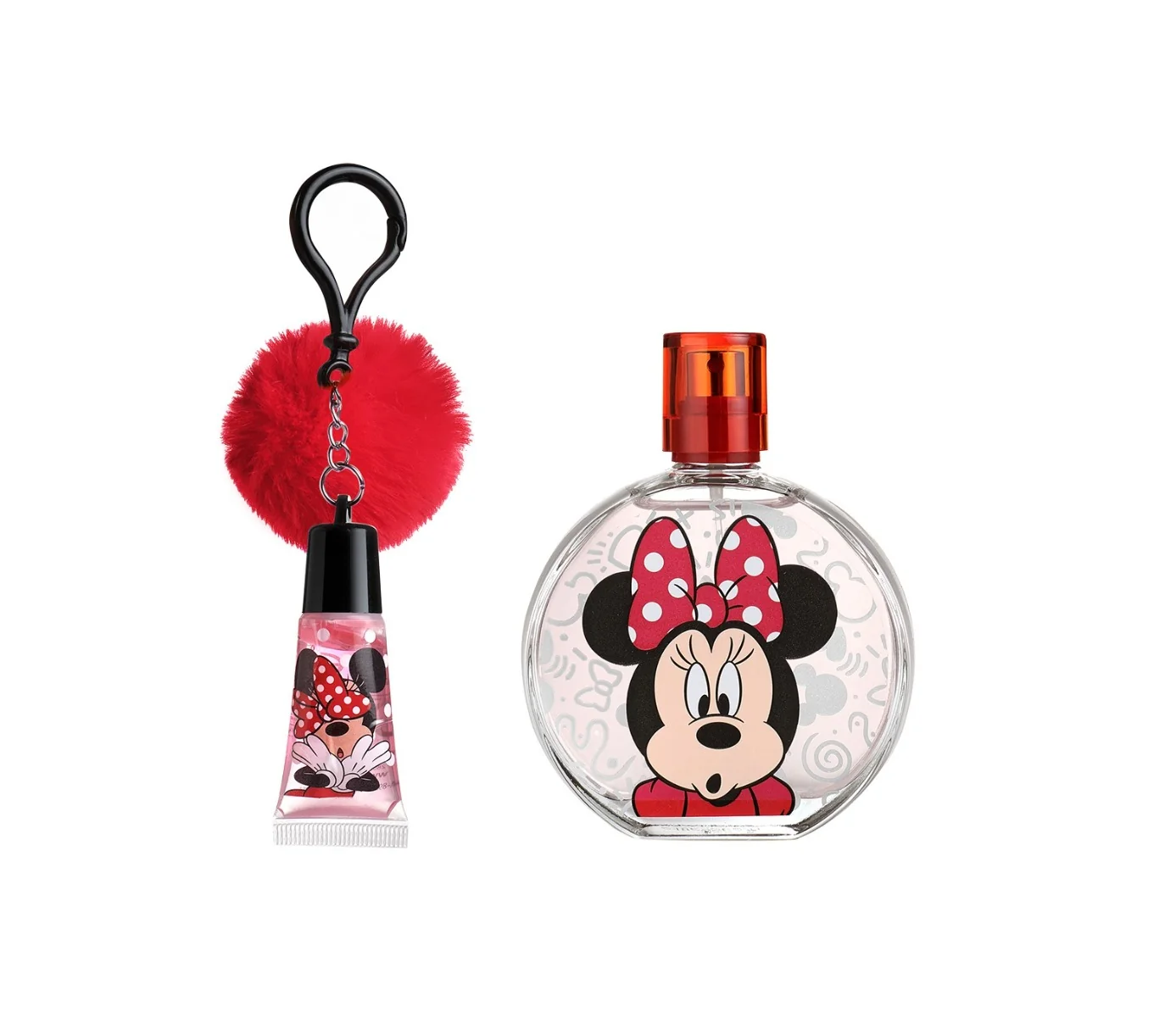 Disney Minnie Toaletní voda 100 ml a Lesk na rty kosmetický batůžek