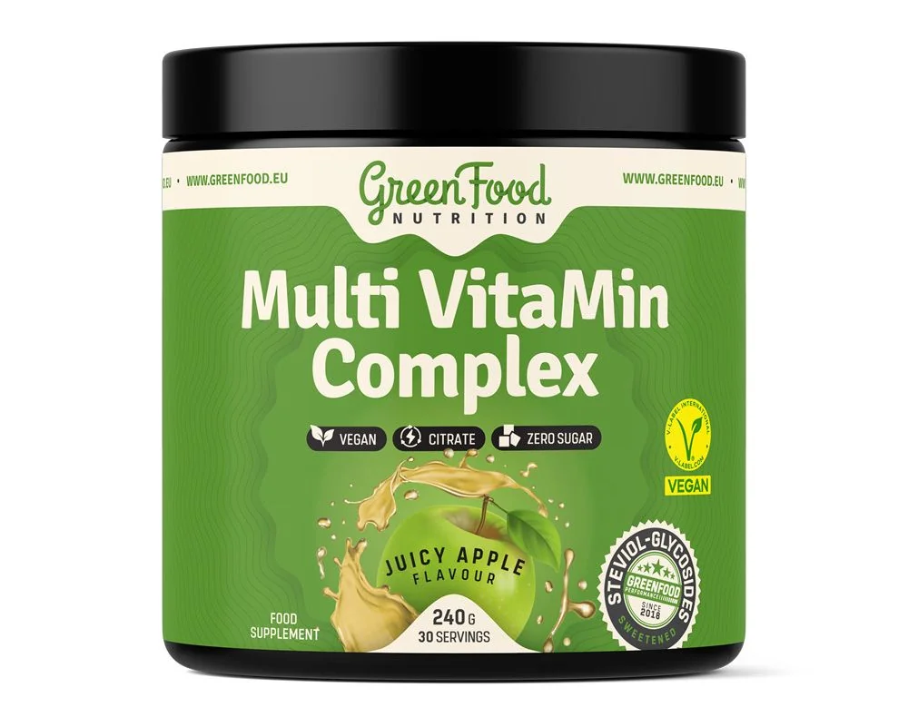 GreenFood Nutrition Multi VitaMin Complex juicy apple 240 g