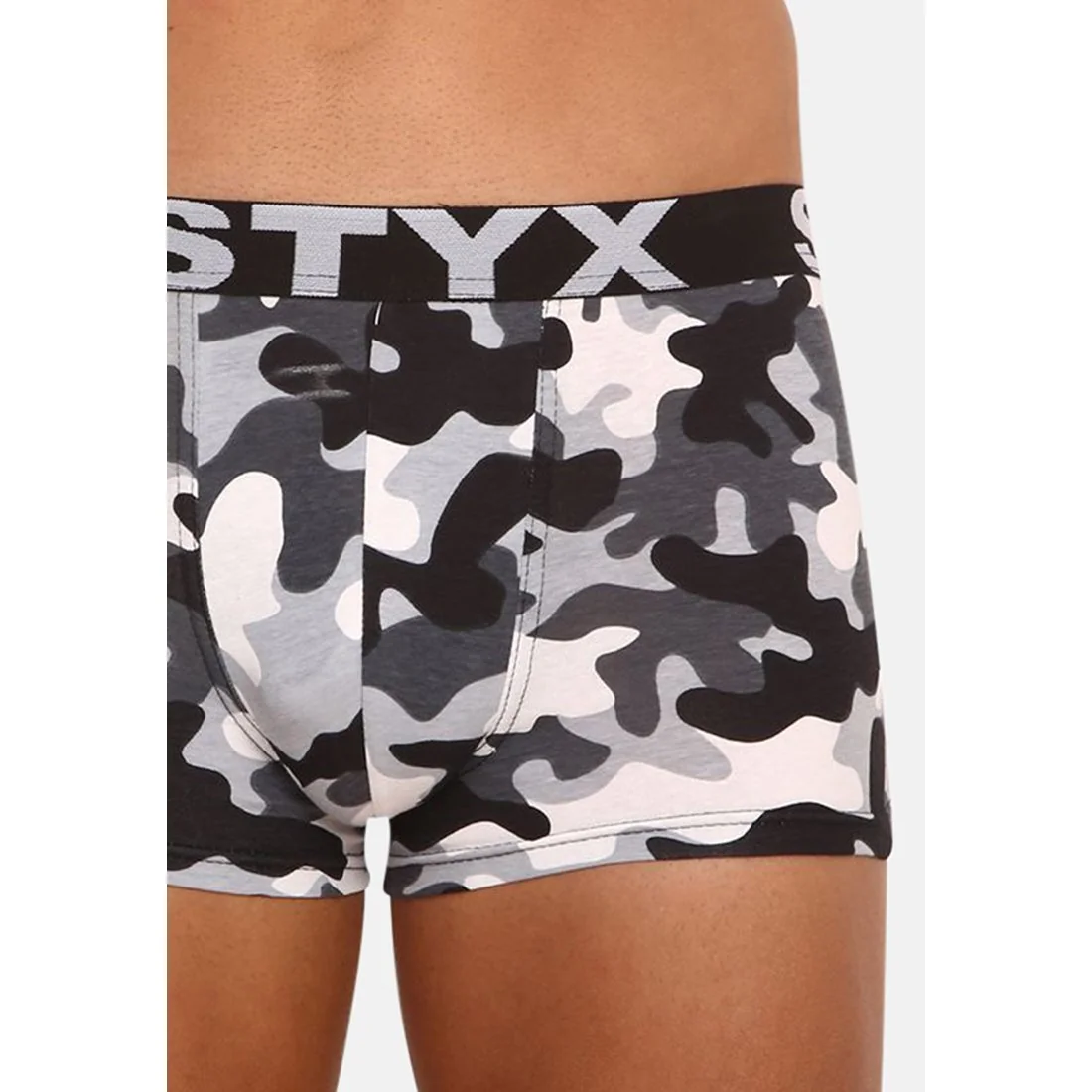 Styx Pánské boxerky art sportovní guma maskáč (G1457) XXL 