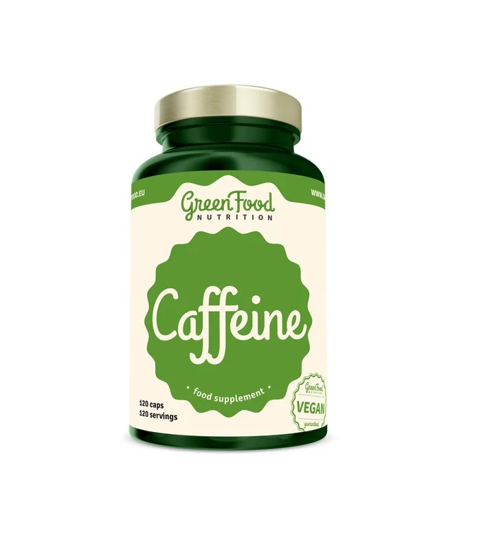 GreenFood Nutrition Caffeine 120 kapslí