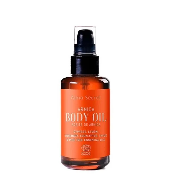 Alma Secret Body Oil BIO masážní olej s arnikou na klouby a svaly 100 ml