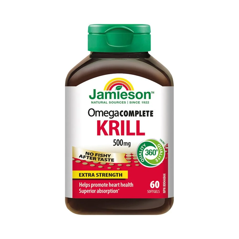 Jamieson Omega COMPLETE Pure Krill 500 mg 60 kapslí