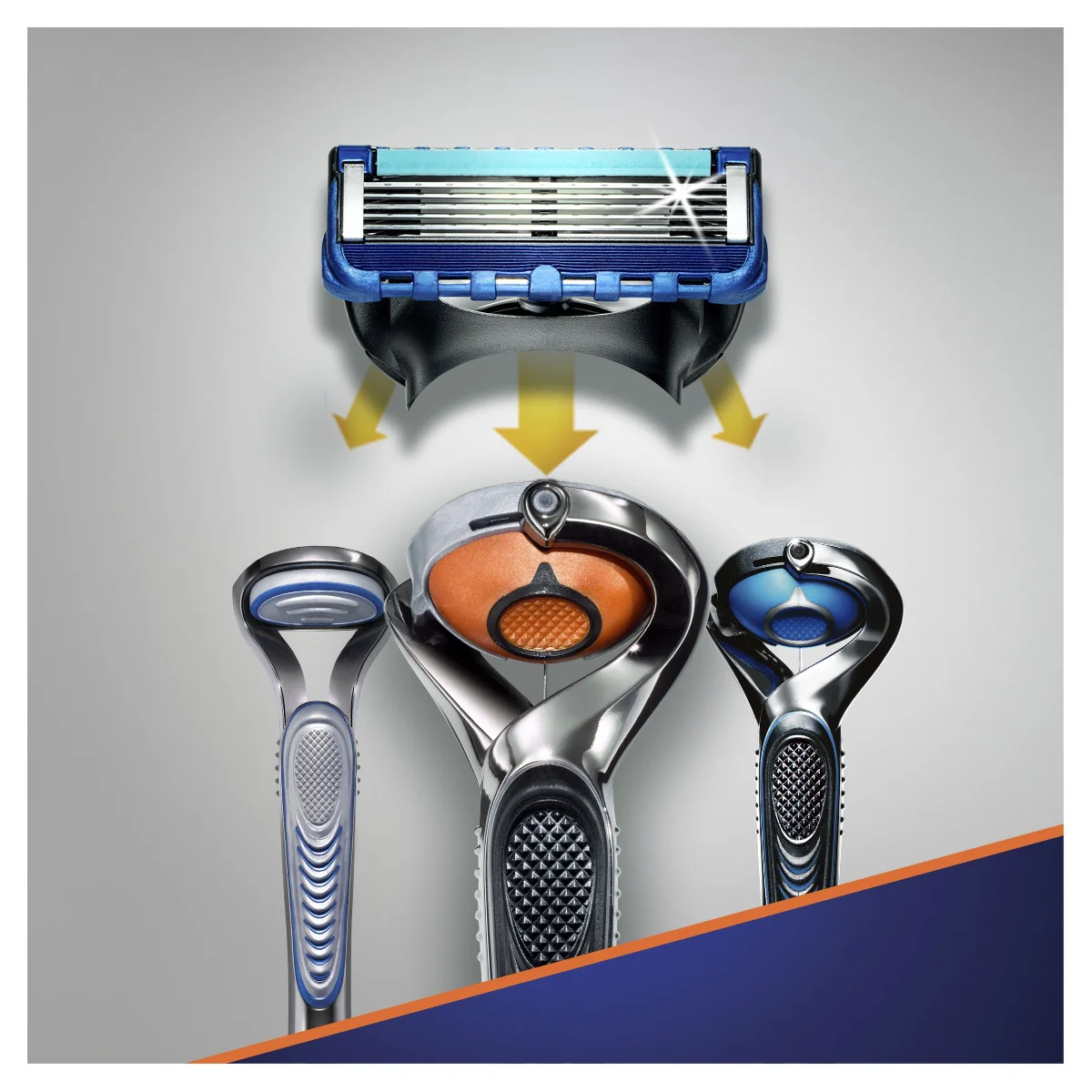 Gillette Fusion5 ProGlide náhradní hlavice 4 ks